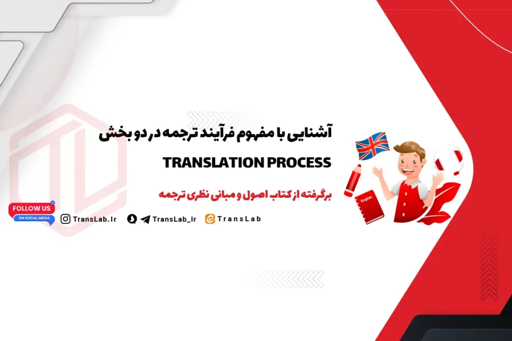 آشنایی با مفهومِ فرآیند ترجمه | Translation Process در 2 بخش